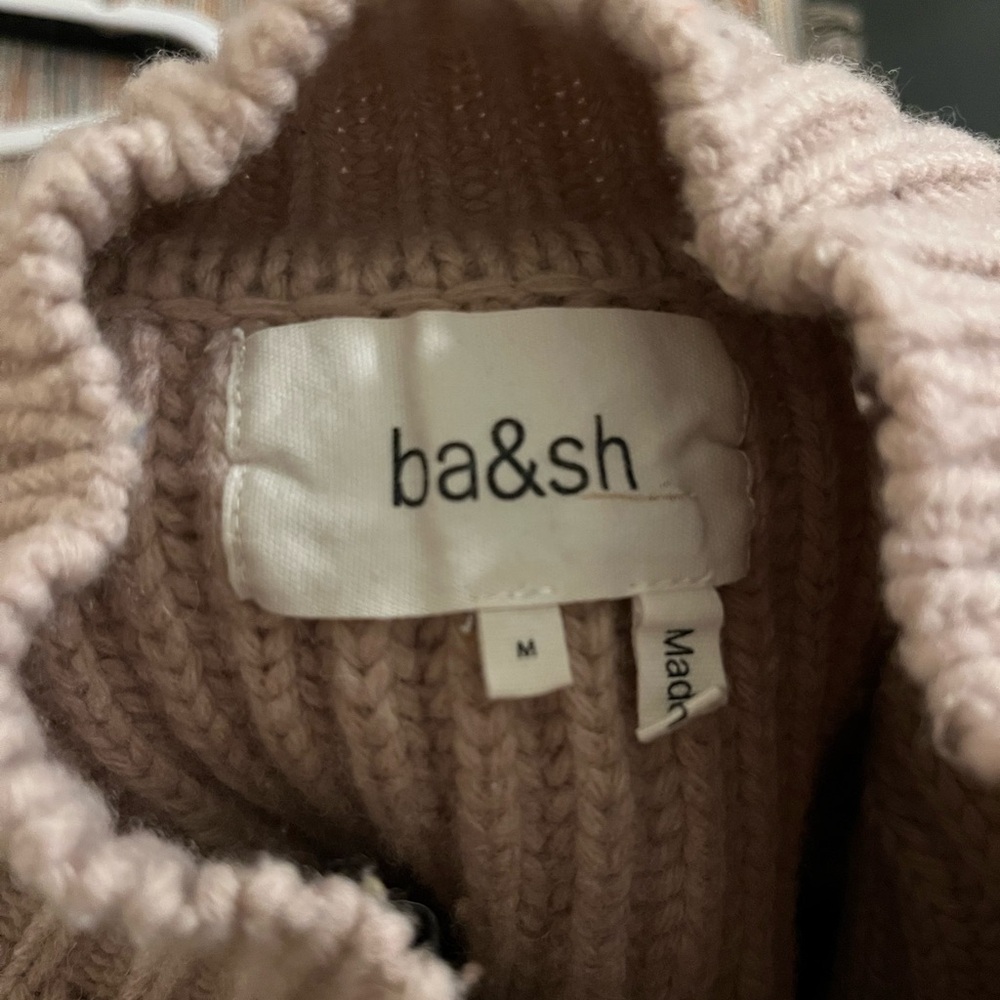 ba&sh Women's Colorful Thick Wool Sweater - Picture 5 of 7